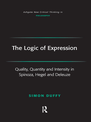 cover image of The Logic of Expression